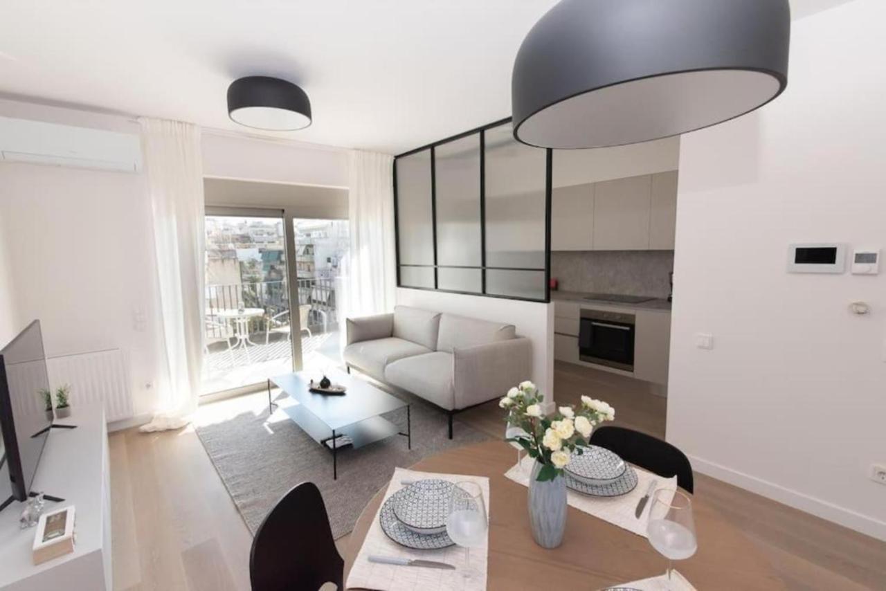 Modern Apartment Close To Athens City Center Exterior photo
